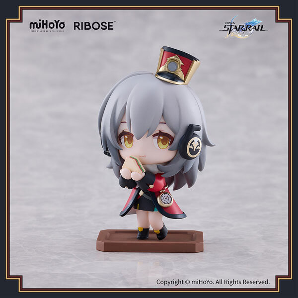 sample image of Honkai: Star Rail Capsule Toy -Welcome to Train Tea Party- Chibi Figure Trailblazer (Female)