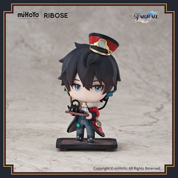 sample picture of Honkai: Star Rail Capsule Toy -Honkai: Star Rail Welcome to Train Tea Party- Chibi Figure Dan Heng