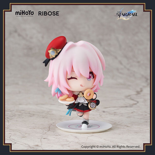 sample picture of Honkai: Star Rail Capsule Toy -Honkai: Star Rail Welcome to Train Tea Party- Chibi Figure March 7th