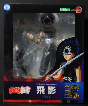 front of ARTFX J YuYu Hakusho Hiei 1/8 Figure