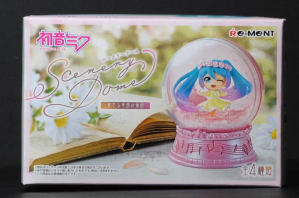 front of Hatsune Miku Series Scenery Dome -Performance of the Seasonal Story- BOX