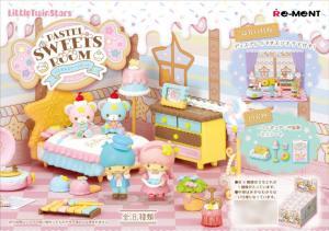 potential product of Sanrio LittleTwinStarsPASTEL SWEETS ROOM BOX