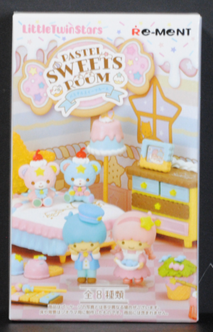 front of Sanrio LittleTwinStarsPASTEL SWEETS ROOM BOX