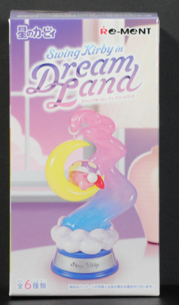 front of Kirby Swing Kirby in Dream Land BOX