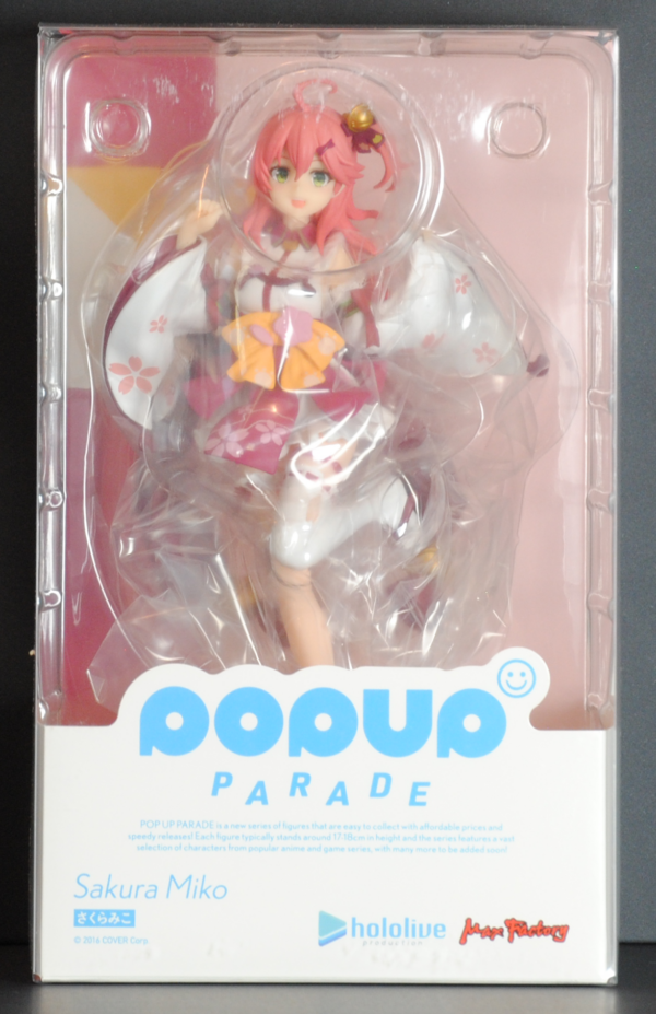 front of box