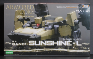 front of box