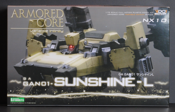 front of box