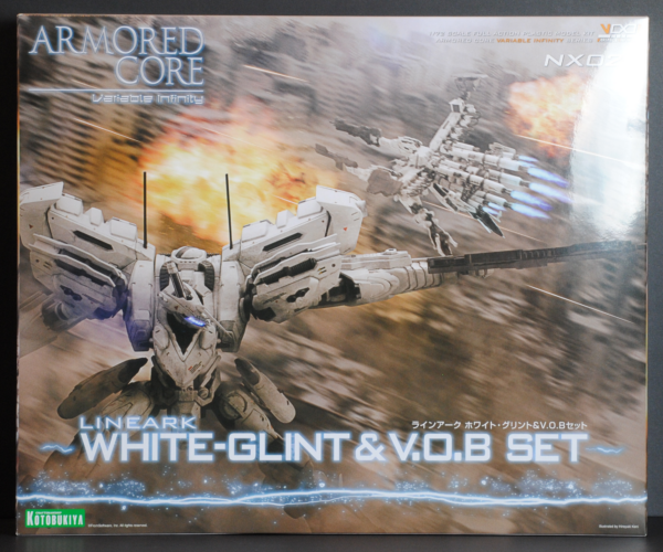 front of box