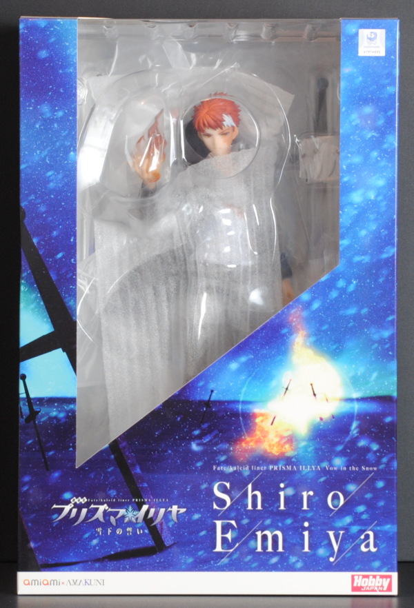 front of box