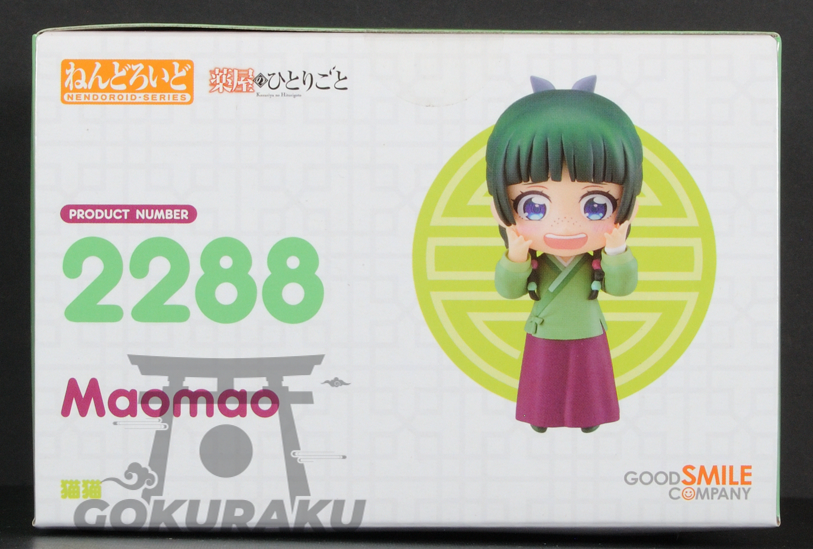 top of box