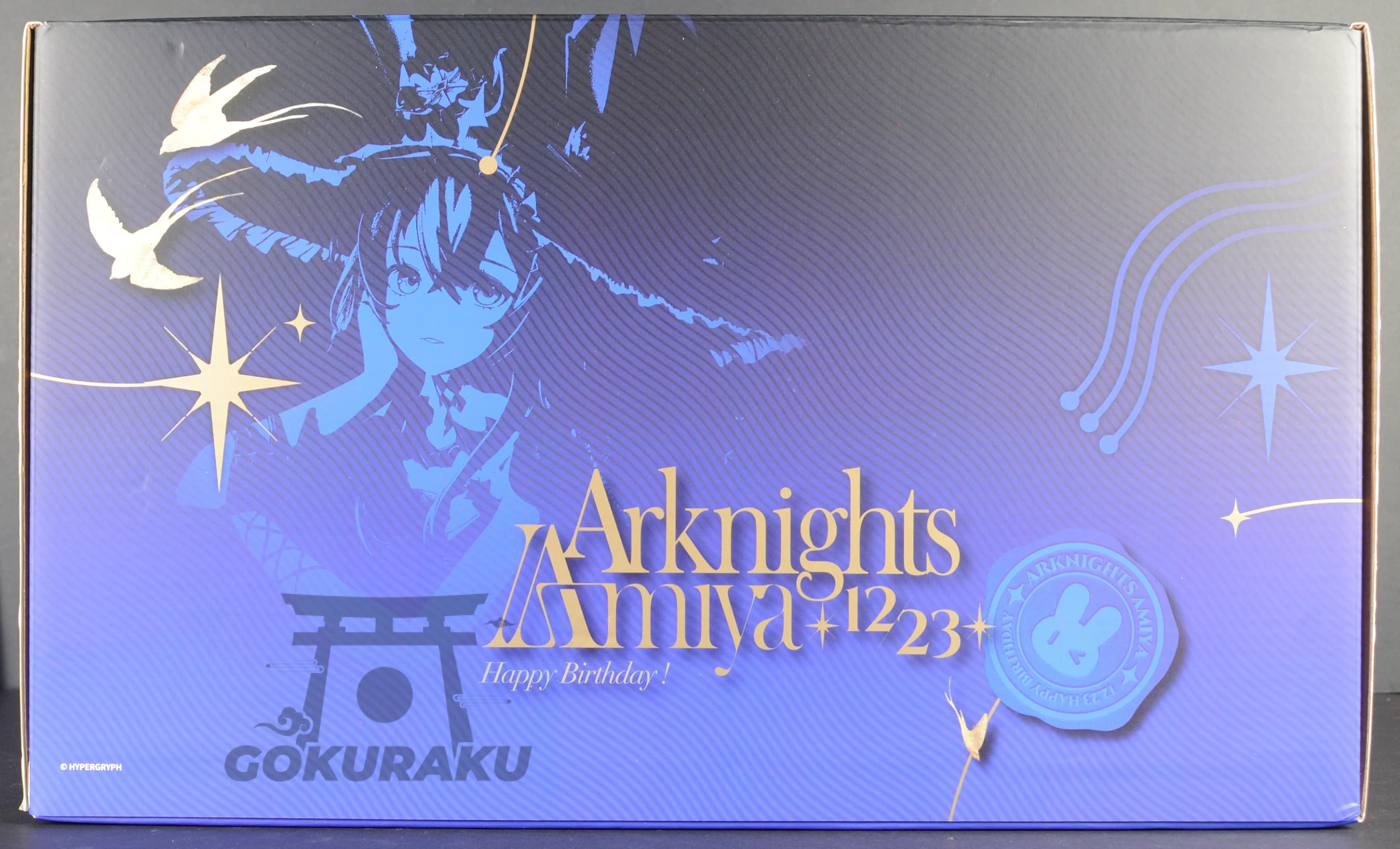 top of box