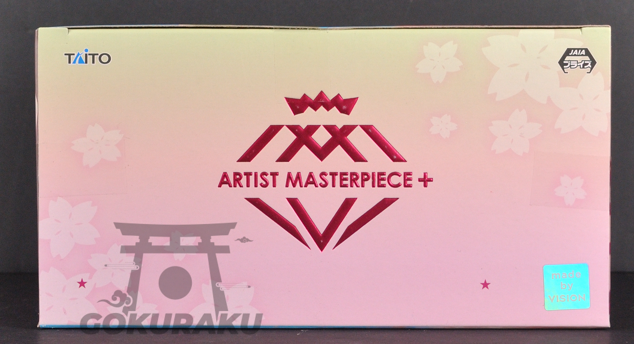 top of box